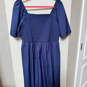 SHEIN Curve Navy Blue Garment